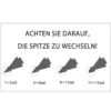 2B-Graphitspitze | 10er Pack